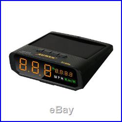 Autool GPS Solar Digital Head-Up Display KMH/MPH Alarm Speedometer For Car Motor