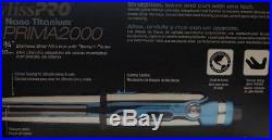 BaByliss Pro BABSS2000 Nano Titanium PRIMA 2000 Flat / curling Iron 3/4 inch