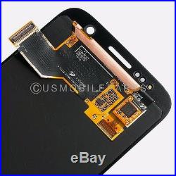 Black LCD Display Touch Screen Digitizer Replacement Parts For Samsung Galaxy S7