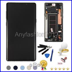 Black LCD Touch Display Screen Digitizer Frame For Samsung Galaxy Note 9 N960