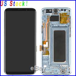 Blue Samsung Galaxy S8 Plus LCD Display Touch Screen Digitizer + Frame Assembly