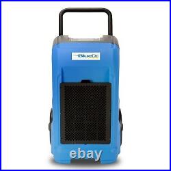 BlueDri BD-76P 150PPD Industrial Grade Commercial Dehumidifier, Blue