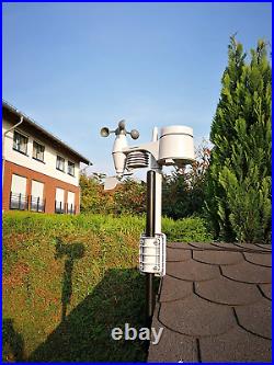 Bresser Weather Station 5-in-1 outdoor sensor Colour display DCF Radio #2520CM3