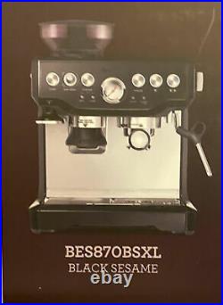 Breville BES870BSXL Barista Express Automatic Espresso Machine Black Sesame
