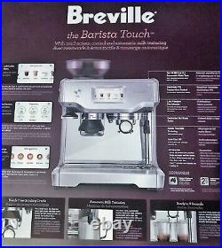 Breville The Barista Touch, BES880BSS Automatic Espresso Maker Machine