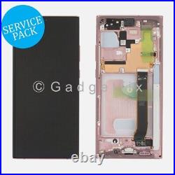 Bronze For Samsung Galaxy Note 20 Ultra OLED Display LCD Screen Digitizer Frame