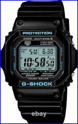 CASIO G-SHOCK BLACK xBLUE GW-M5610BA-1JF Multiband 6 Men's Watch New in Box