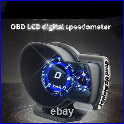 Car Digital Dash Multi Gauge Display OBD 2 HUD Gauge Boost EGT Scan Tool