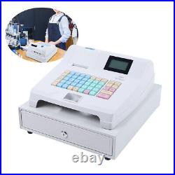 Cash Registers Electronic Cash Register POS with 48 Keys 8 Digital LED Display New