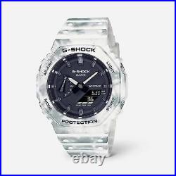 Casio G-Shock GAE-2100GC-7AER Snow Camo Series Watch Set Official Stockist