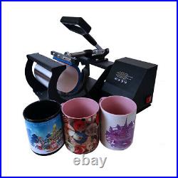 Combo 4in1 Mug Heat Press Transfer Sublimation Machine Latte 11-17Oz Coffee Cup