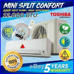 Confort Mini Split 12000btu System Ductles Ac Heat Pump 220v
