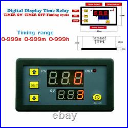 DC 12V Timer Cycling Module Digital Display Time Delay Relay Timing Switch