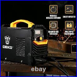 Dekopro Welder Machine 110 220V MMA 160A ARC Digital Display LCD Hot Start New