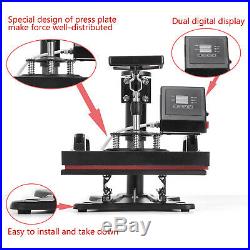 Digital Clamshell Heat Press Transfer T-Shirt Sublimation Machine 12 x 10