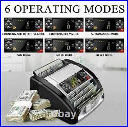 Digital Display Money Counter for EURO US DOLLAR Bill Cash Counting machine USD/