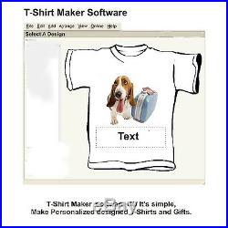 Digital Heat Press 15x15 Transfer Machine T-shirt Maker Start + Printer Epson