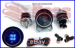Digital LED display pressure gauge for Air Suspension or Compressor & Tank