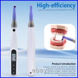 Digital display Dental Cordless Hygiene Prophy Handpiece withProphy Angles