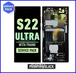 Display LCD Samsung Galaxy S22 Ultra OEM SCREEN BRAND NEW Black