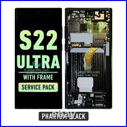 Display LCD Samsung Galaxy S22 Ultra OEM SCREEN BRAND NEW Black