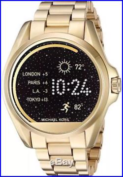 Display Model Michael Kors Access Unisex Gold Bradshaw Steel Smart Watch MKT5001