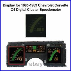 Display for 85-89 Chevrolet Corvette C4 Digital Cluster Speedometer