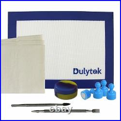 Dulytek DHP5 Hydraulic Heat Press, 5 Ton Force, Dual Heat 3 x 4 Plates