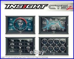 EDGE INSIGHT CTS2 GAUGE DISPLAY with EXPANDABLE EGT 1996-UP CHEVY GMC TRUCKS