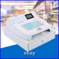 Electronic Cash Register & Drawer 48 Key POS Casher Digital LED Display NEW