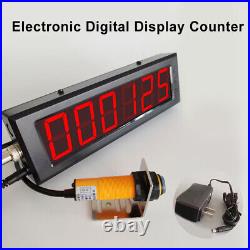 Electronic Infrared Induction Counting Conveyor Belt Digital Display New Counter