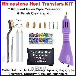 Epson Printer Machine Heat Transfer Ink X Cotton T-shirt + Rhinestone Start Kit