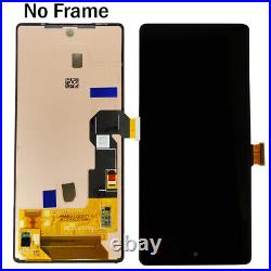 For Google Pixel 6A 5G GX7AS GB62Z LCD Display Touch Screen Digitizer ±Frame