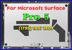 For Microsoft Surface Pro 5 1796 12.3 LCD LED Touch Screen + Digitizer Assembly