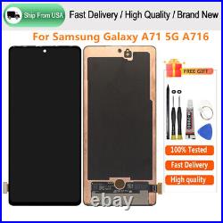 For Samsung Galaxy A71 5G A716U/F/B LCD Display Touch Screen Digitizer Replace