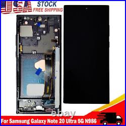 For Samsung Galaxy Note20 Ultra 4G N985 5G N986 LCD Display Touch Screen Replace