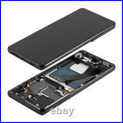 For Samsung Galaxy S21 Ultra G998 OEM Display LCD Touch Screen Parts+Frame Black