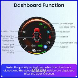 For Tesla Model 3/Y 2.1'' LCD Instrument Panel Cluster Dashboard Head Up Display