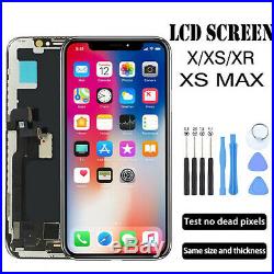 For iPhone X XR XS Max 11 Pro XS LCD Display Touch Screen Digitizer Replacement
