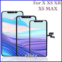 For iPhone X XR XS Max 11 Pro XS LCD Display Touch Screen Digitizer Replacement