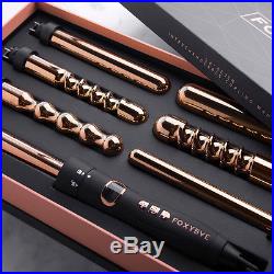 FoxyBae ROSE GOLD 7 in 1 CURLING WAND