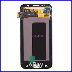 Für Samsung Galaxy S6 G920F LCD Display Touch Screen Digitizer dark blue+cover