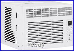GE 6000 BTU Compact Window Air Conditioner, 250 SqFt Room Cool AC Unit with Remote