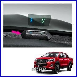 Genuine Speed Head Up Digital Display Black For Toyota Hilux Revo Rocco 2015 19