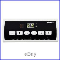 Haier Portable 8,000 BTU AC Window Air Conditioner Unit with Remote, White