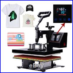 Heat Press Machine Swing Away Digital Sublimation T-Shirt Mug Plate Hat 15X15
