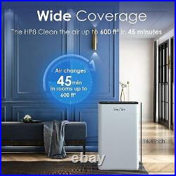 Home True HEPA Air Purifier Large Room Air Cleaner for Allergies Smoker Pet Dust