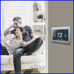 Honeywell Smart Color Thermostat with Wi-Fi Connectivity Silver