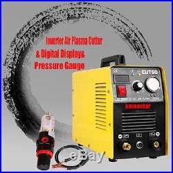 Inverter Air Plasma Cutter & Digital Display&Pressure Gauge New Brand
