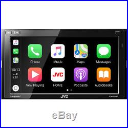 JVC KW-M740BT Double DIN Digital Media Receiver with 6.8 Touchscreen Display